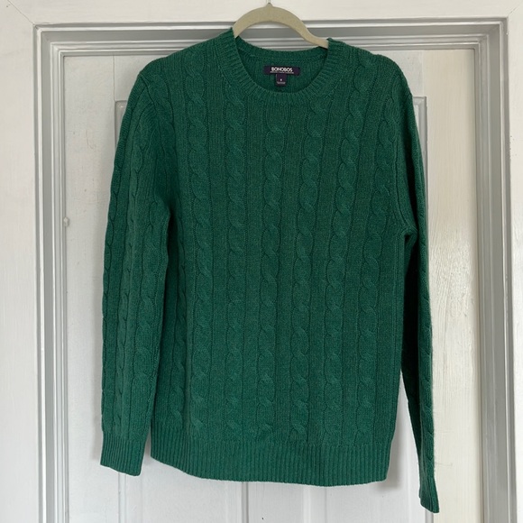 Bonobos Cashmere Cable Knit Sweater 
